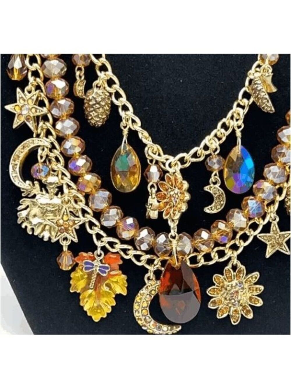 Kirks Folly Autumn Starfire Necklace - Picture 2 of 13